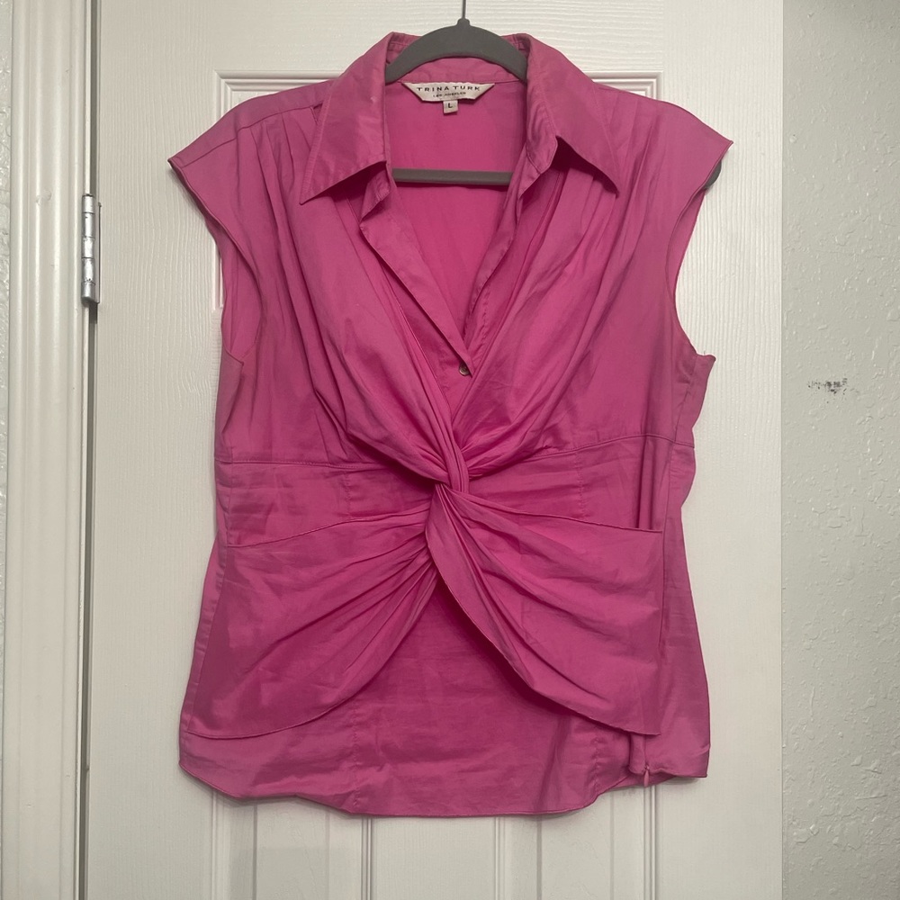 Trina Turk Pink Blouse